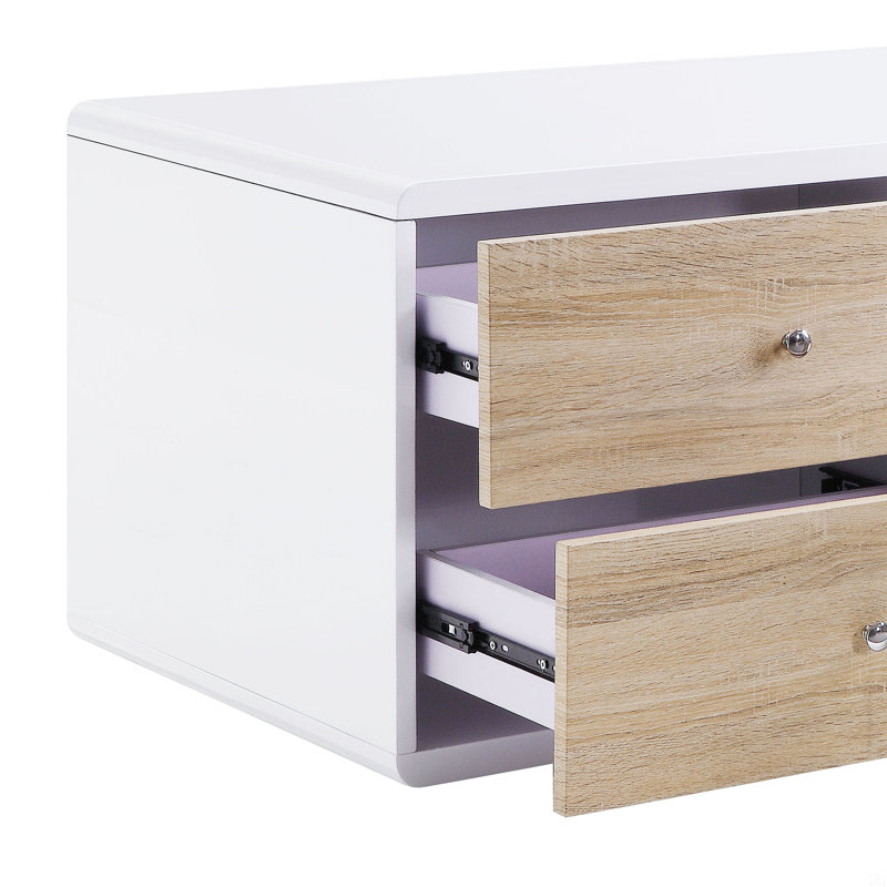 High Gloss 4-Drawer Coffee Table