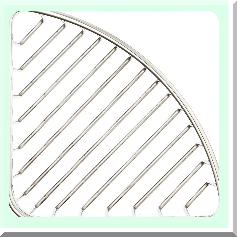 Polished Stainless Medium Shower Basket