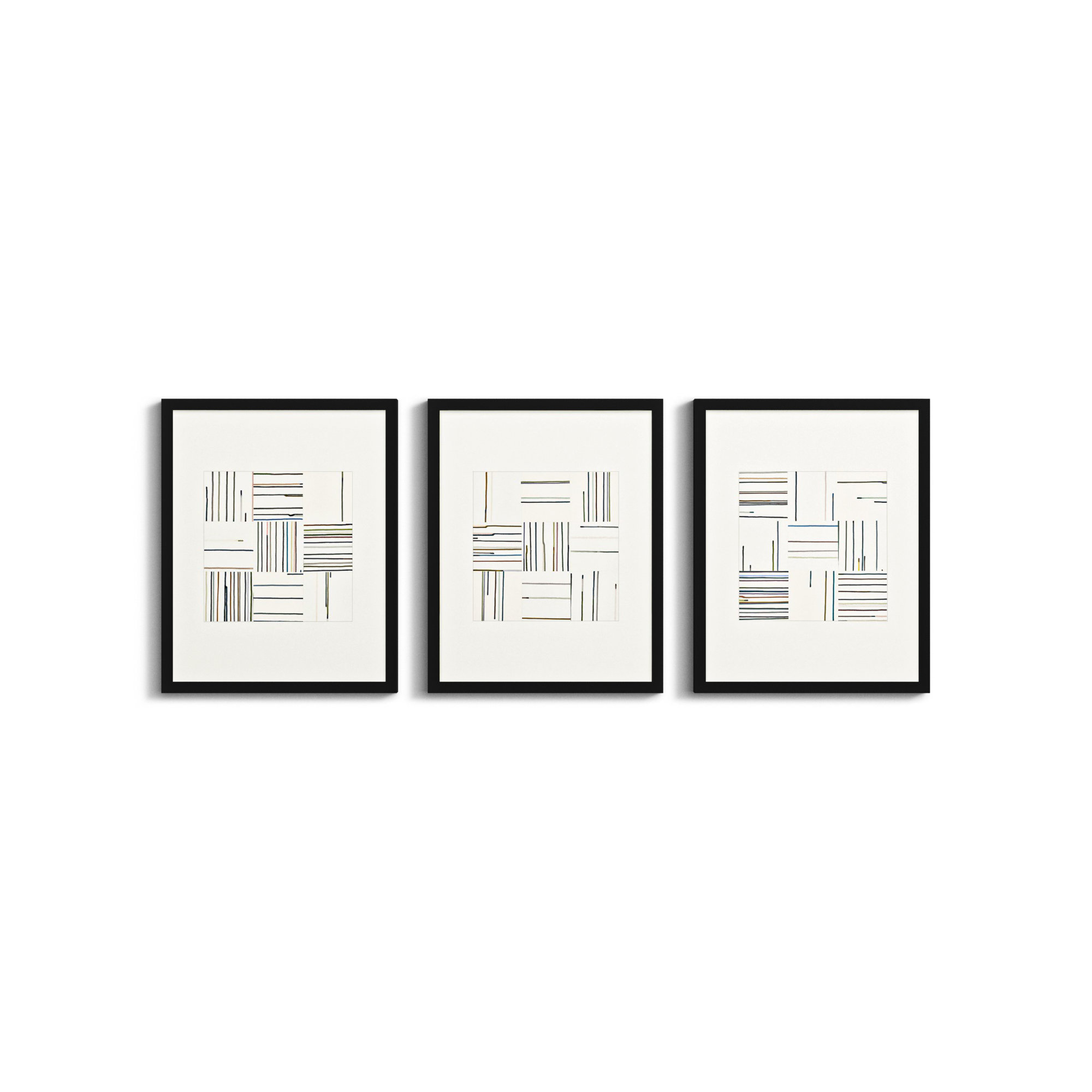Drips by Beth James, 20" H x 16" W x 1.25" D, Black Framed