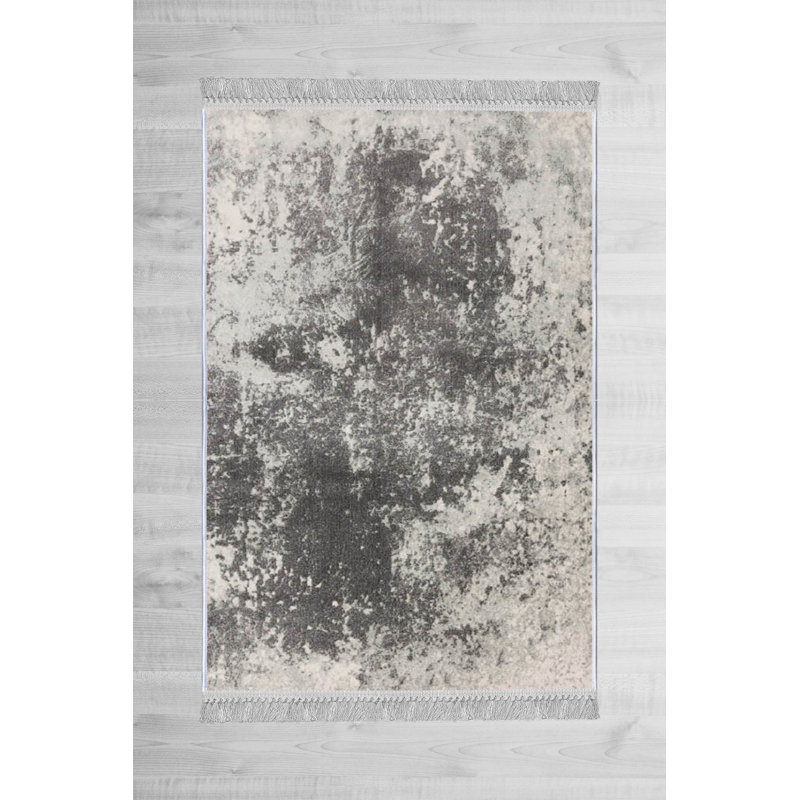 Luxurious Velvet Area Rug (4.6 x 7.2 ft), 100% Antibacterial Fabric, Non-Slip Cotton Backing, Pile Height: 0.4 in | Machine Washable, 3D Digital Print Design | Perfect for Living Room & Bedroom Decor, Soft & Durable