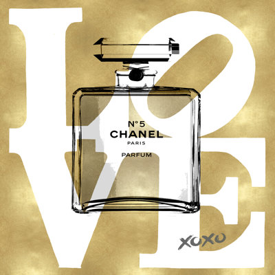 Love Perfume by Madeline Blake - Wrapped Canvas Print