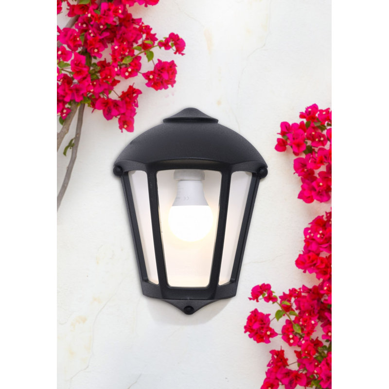 Branscum Outdoor Sconce, Black