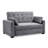 Serta Monroe 72.6" Queen Square Arm Tufted Back Convertible Sleeper Sofa with Cushions-75992836