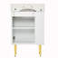 Meuble-lavabo simple 21,6 po avec plateau en céramique Braynard