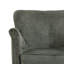 Velour Upholstered Armchair-1187404973