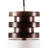 Malmo 1 - Light Walnut Single Pendant
