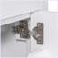 Meuble-lavabo moderne avec lavabo en céramique et tablette-102528047