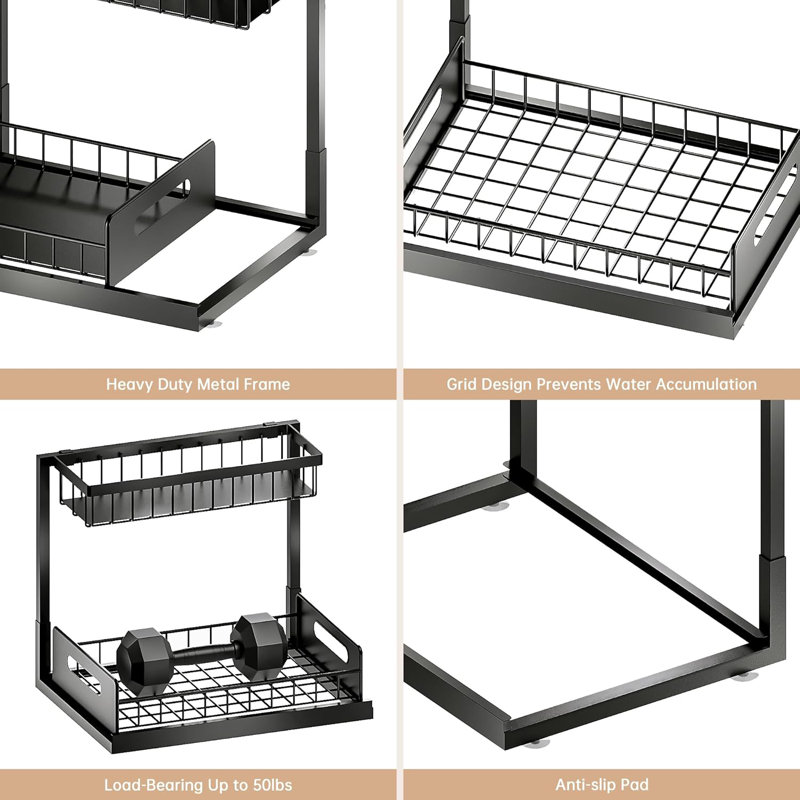 Slide Out Cabinet Organizer