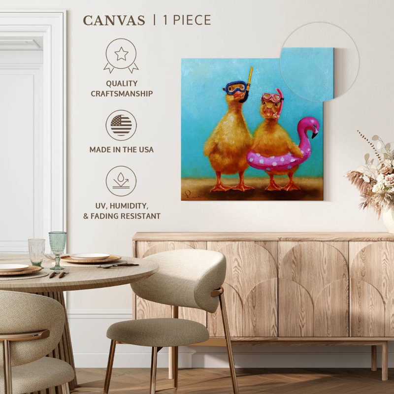 Brampt Pool Party, 30" H x 30" W