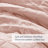Phoebe Blush Diamond Quilted Ruffle Edge 2-Piece Twin/Twin XL Comforter Set-293093511-293093507