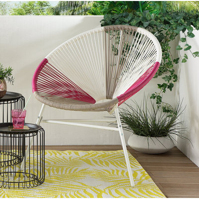 Broseley Wicker Outdoor Lounge Chair