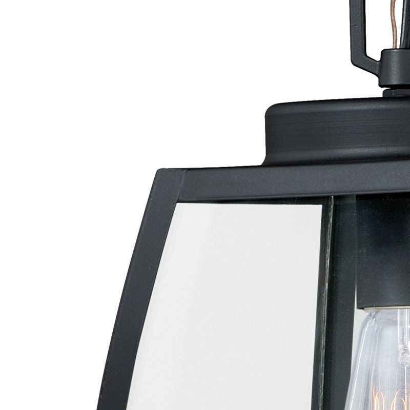 Lanterne suspendue d'extérieur en bronze bruni à 1 ampoule Vasila H 13 po