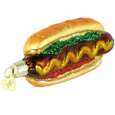 Chicago Hot Dog Keychain