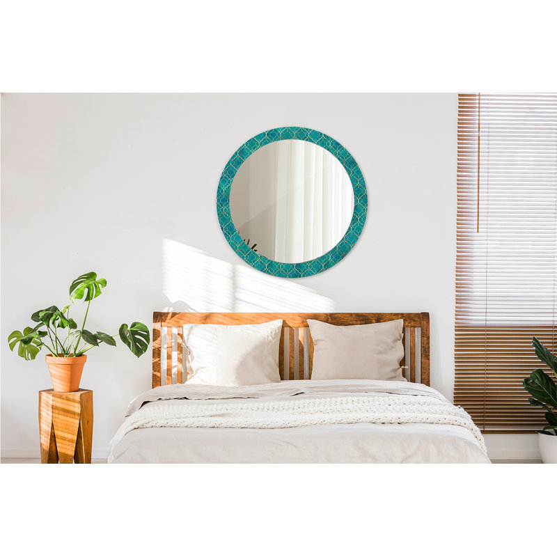 Huldar Glass Flat Wall Mirror