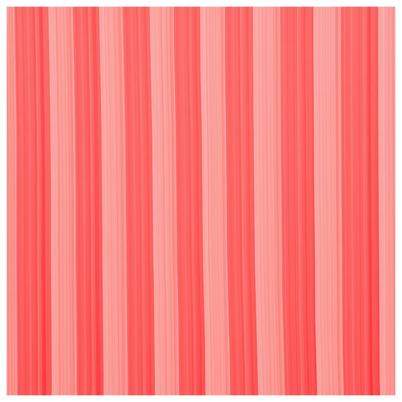 Édredon rouge à rayures verticales, Simple extra long