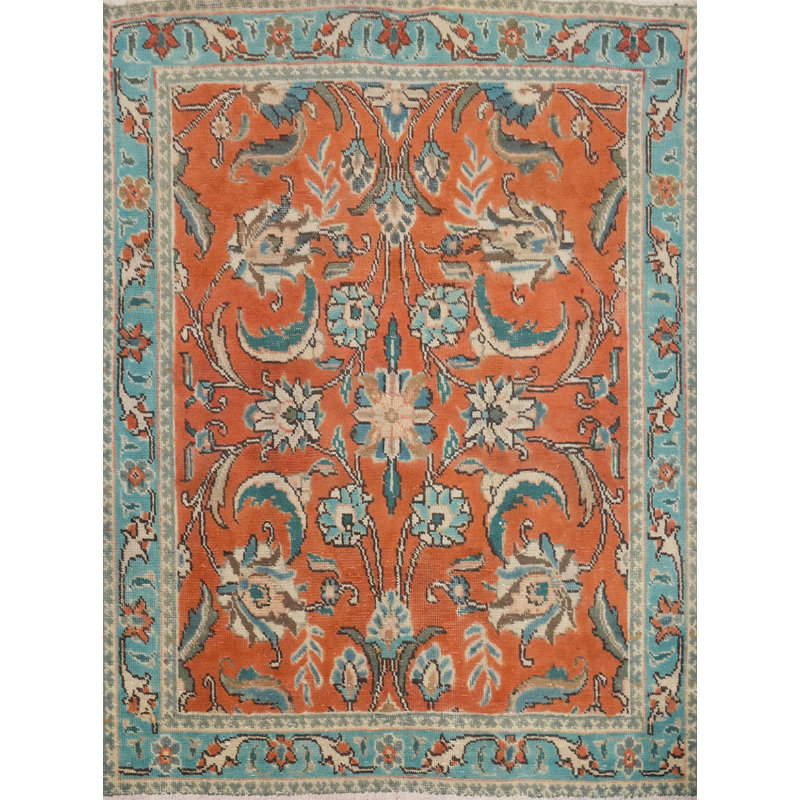 Tapis traditionnel rétro 3 x 4