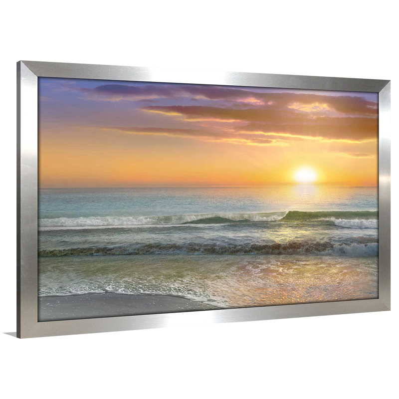 «Dawn Rays», reproduction de photo encadrée, H 21,5 po x l 27,5 po x P 0,75 po