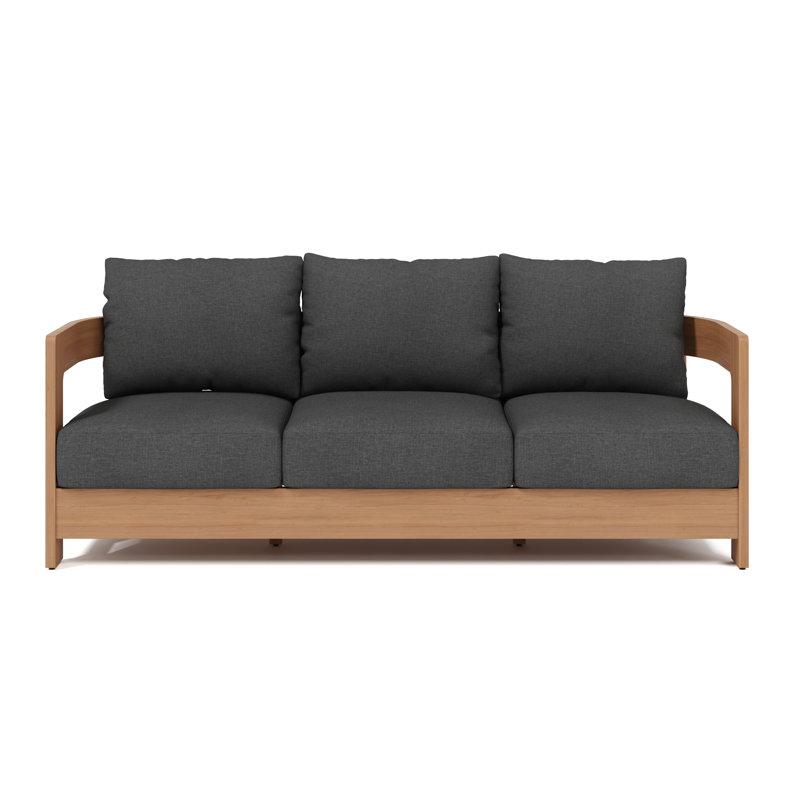 Canapé d'extérieur 77 "Frances Eucalyptus, Noir
