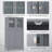 Leddi Freestanding Bathroom Cabinet
