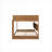 Double Queen Size Solid Pine Platform Bunk Bed With Built-In Storage And Charging Station For Shared Bedrooms