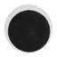 Wanderer Metal Planter on Base - Contemporary Round Iron Planter on Flat Round Base in Classic White - Indoor or Outdoor Decor-1206325670-1206325669