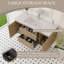 Meuble-lavabo flottant avec lavabo, armoire de rangement murale pour ranger les articles essentiels, conception moderne avec tiroirs à fermeture en douceur-1523072158