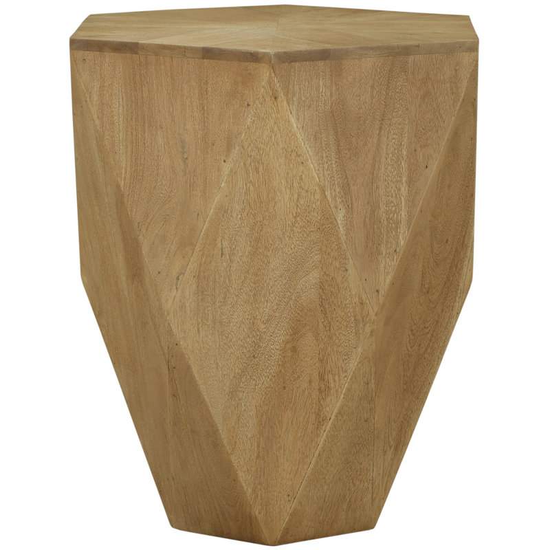 Table de bout Diamante, Chêne