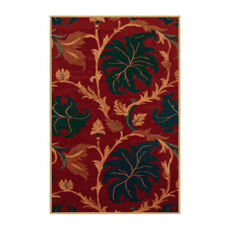 Tapis brun français lavable à la machine, Tapis de couloir 2 pi x 5 pi