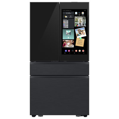 Samsung Bespoke 23 cu. ft. Counter Depth 4-Door French Door Refrigerator with AI Family Hub+ AI Vision Inside