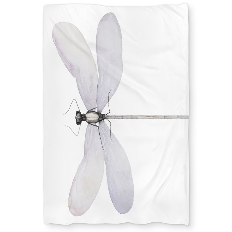 Delicate Dragonfly Duvet Cover | Bedroom Animals Decor