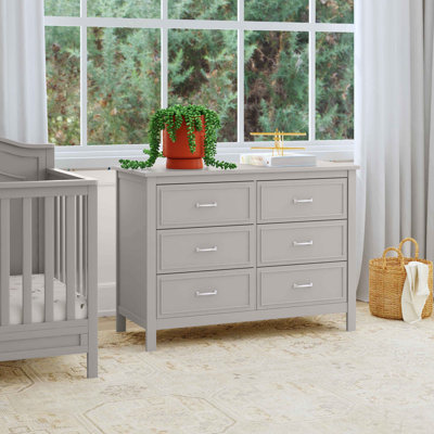 Commode double à 6 tiroirs Charlie