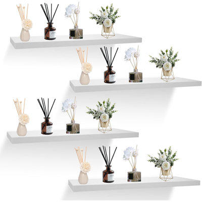 Amitai 4 Piece Floating Shelf