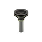Duostrainer Sink drain and strainer with tailpiece