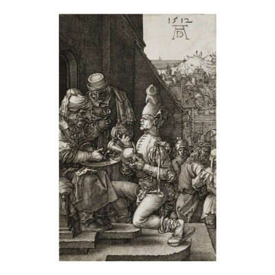 Pilate Washing His Hands by Albrecht Dürer - Giclee Print