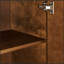 Armoire décorative avec portes doubles et rangement ouvert-790586844