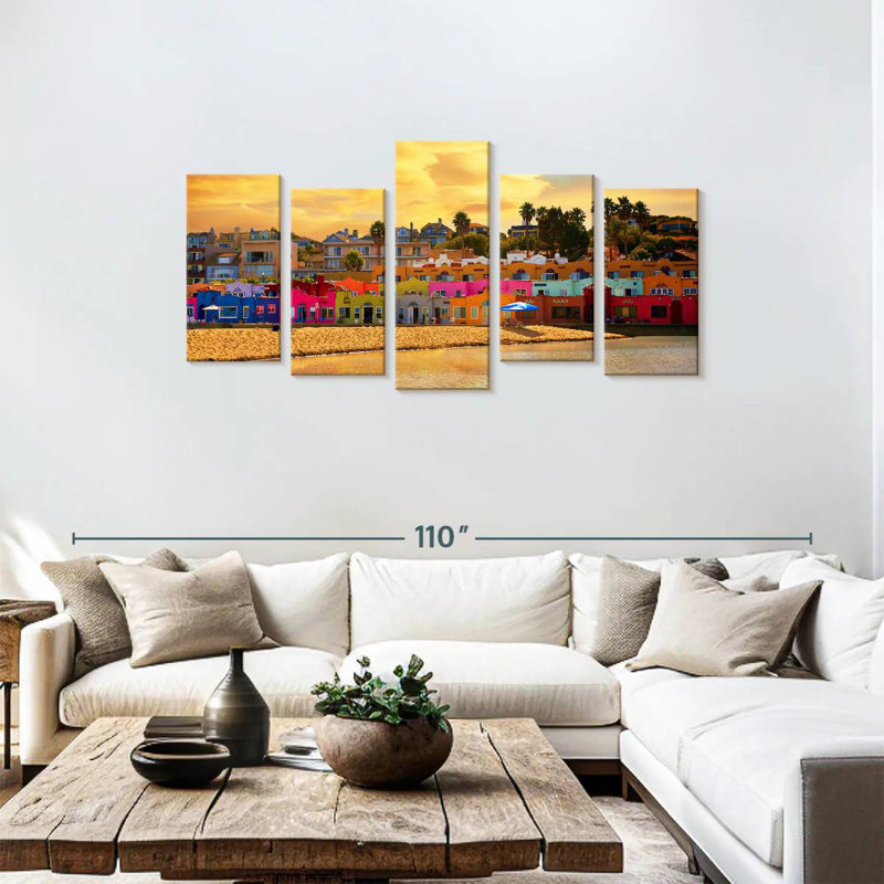 Gillard Capitola Beach, 37" H x 74" W