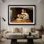 Le joueur de luth (version Wildenstein / Badminton) - reproduction encadrée de Caravaggio avec passe-partout et verre - c. 1596-2006070024-2006070028-2006070031