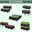 1 Tier Plant Stand Set of 4
