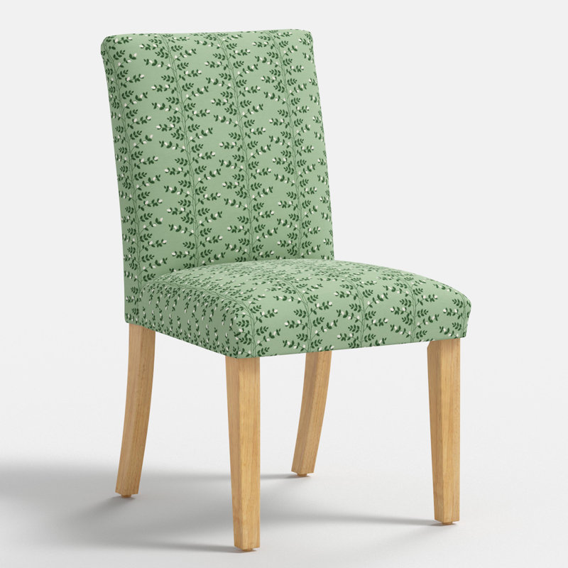 Chaise de salle à manger Lorraine, Vert vignes grimpantes