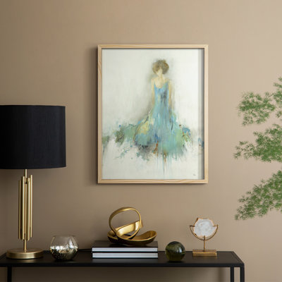 Reflection on You Framed Print - Solid Wood