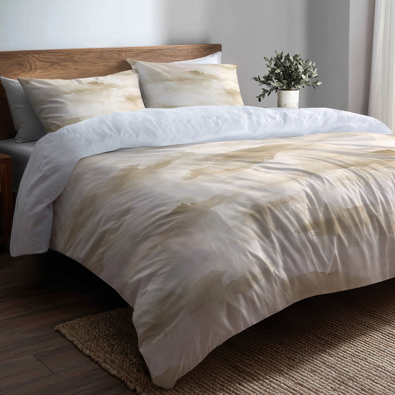 Ensemble de housse de couette Modern Modern, Housse de couette simple + 2 taies décoratives st