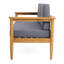 Wood With A Sophisticated Style And Water- Inner Padding Exotic Featuring Seating