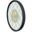 «Beathe Sand Dollar Check», reproduction encadrée noire 20 x 20-1624511314