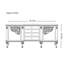 French-style Light Luxury Off-white TV Cabinet