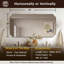 Miroir de salle de bain Modern Cadre en acier inoxydable-864994762-852188005