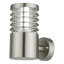 Verne Stainless Steel Outdoor Armed Sconce
