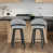 Grey Seat/Black Frame