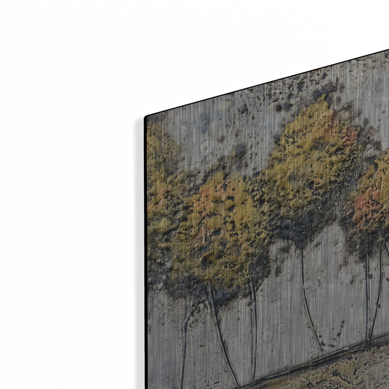 «A Route Of Gold» par Britt Hallowell, H 24 po x l 48 po