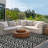 Southwestern Black/White Indoor/Outdoor Area Rug-325342614