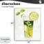 Giclée encadrée Summer Cocktail Lime Mint, design par Lorenzo Collective-327189498-327189496
